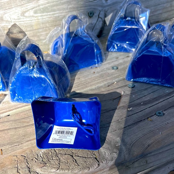 Blue Cow Bells (set of 11) - Picture 6 of 8